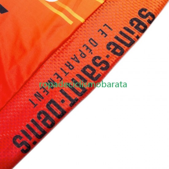 Maillot Manga Corta St Michel Auber 93 Mavic 2024 Hombres