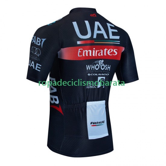Maillot Manga Corta Uae Emirates 2023 Hombres N001