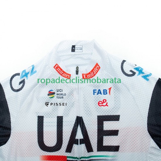 Maillot Manga Corta Uae Emirates 2023 Hombres