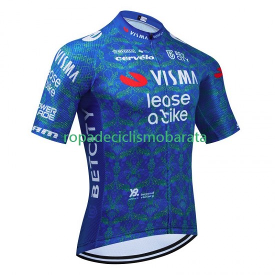 Maillot Manga Corta Visma Lease A Bike Tdf 2024 Hombres