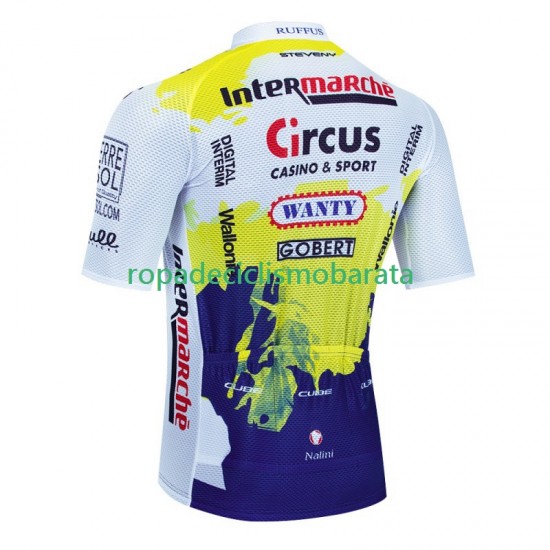 Maillot Manga Corta Wanty Circus 2023 Hombres