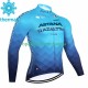 Invierno Maillot Astana Qazaqstan 2023 Hombres