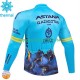 Invierno Maillot Astana Qazaqstan 2024 Hombres N001