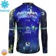 Invierno Maillot Astana Qazaqstan 2024 Hombres