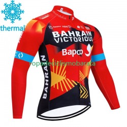 Invierno Maillot Bahrain Victorious 2023 Hombres