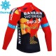 Invierno Maillot Bahrain Victorious 2023 Hombres