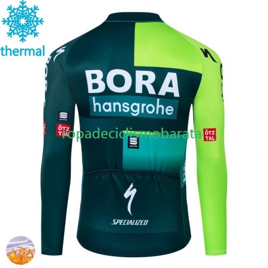Invierno Maillot Bora Hansgrohe 2024 Hombres N001