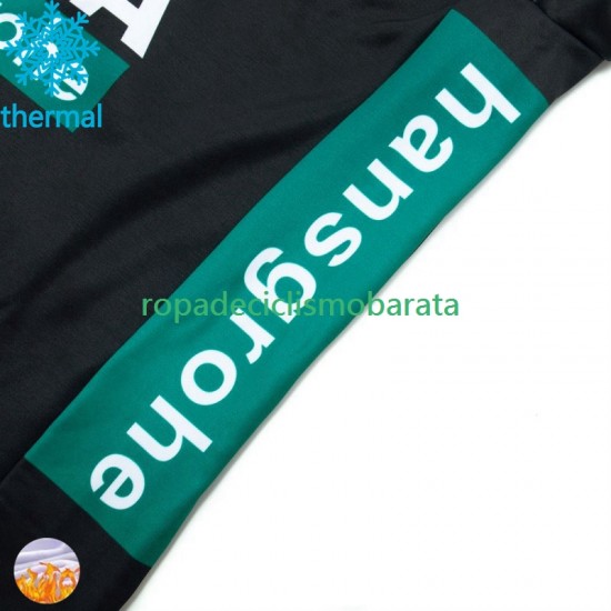 Invierno Maillot Bora Hansgrohe 2024 Hombres
