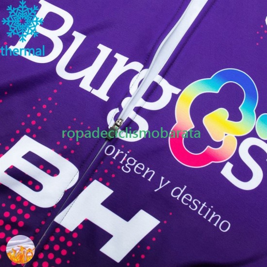 Invierno Maillot Burgos Bh 2024 Hombres