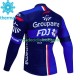 Invierno Maillot Fdj Groupama 2023 Hombres