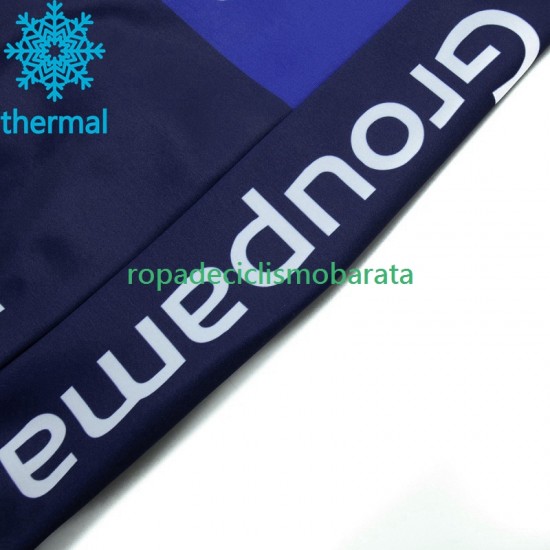 Invierno Maillot Fdj Groupama 2023 Hombres