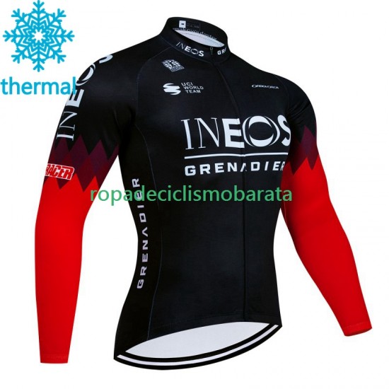 Invierno Maillot Ineos Grenadier 2023 Hombres N002