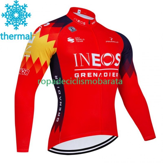 Invierno Maillot Ineos Grenadier 2023 Hombres