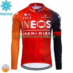 Invierno Maillot Ineos Grenadier 2024 Hombres