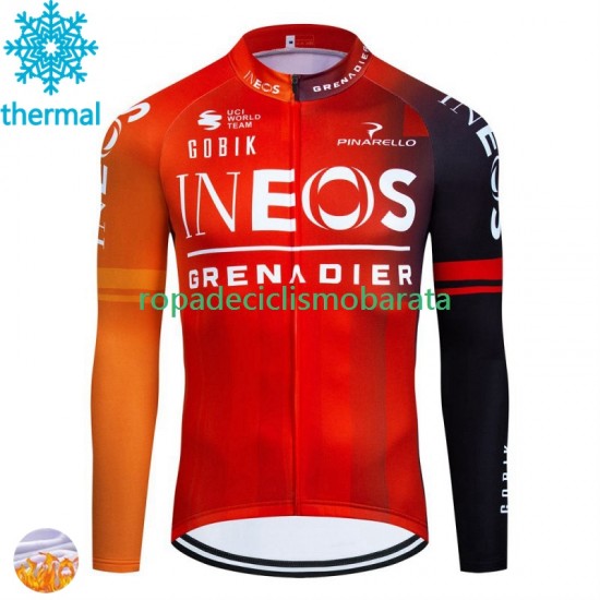 Invierno Maillot Ineos Grenadier 2024 Hombres