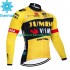 Invierno Maillot Jumbo Visma 2023 Hombres