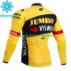 Invierno Maillot Jumbo Visma 2023 Hombres