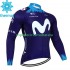 Invierno Maillot Movistar 2023 Hombres