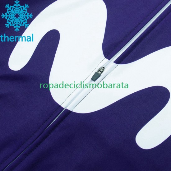 Invierno Maillot Movistar 2023 Hombres