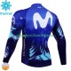 Invierno Maillot Movistar 2024 Hombres