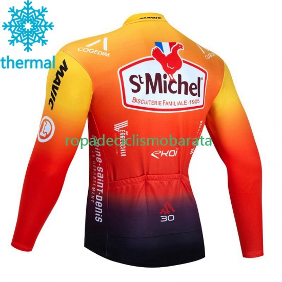 Invierno Maillot Saint Michel Auber 93 2023 Hombres