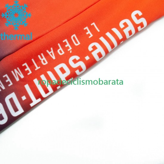 Invierno Maillot Saint Michel Auber 93 2023 Hombres