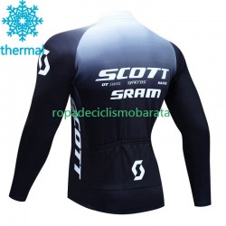 Invierno Maillot Scott Sram 2023 Hombres