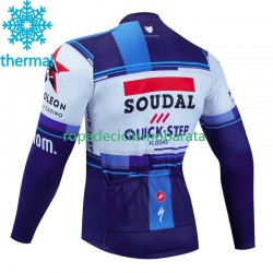 Invierno Maillot Soudal Quickstep 2023 Hombres