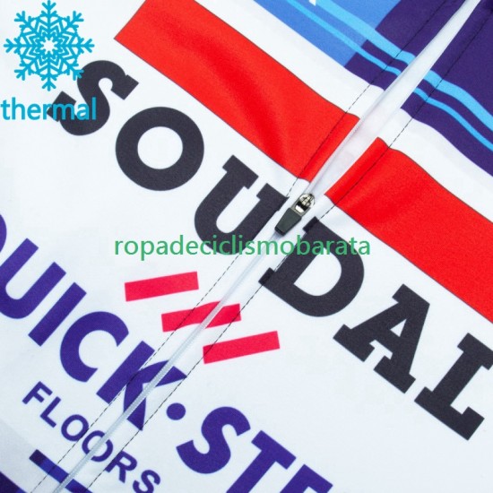Invierno Maillot Soudal Quickstep 2023 Hombres