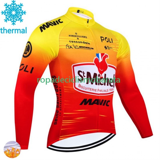Invierno Maillot St Michel Auber 93 Mavic 2024 Hombres
