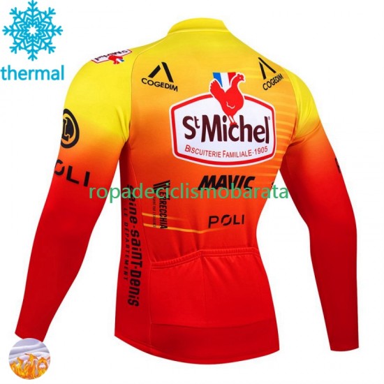 Invierno Maillot St Michel Auber 93 Mavic 2024 Hombres
