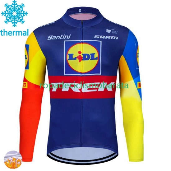Invierno Maillot Trek Lidl 2024 Hombres
