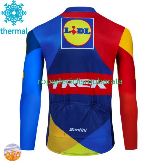 Invierno Maillot Trek Lidl 2024 Hombres