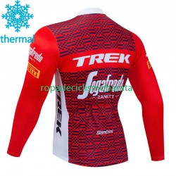Invierno Maillot Trek Segafredo 2023 Hombres N001