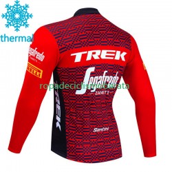 Invierno Maillot Trek Segafredo 2023 Hombres