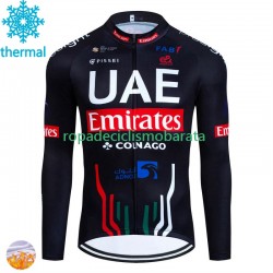 Invierno Maillot Uae Emirates 2024 Hombres N001
