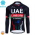 Invierno Maillot Uae Emirates 2024 Hombres N001