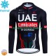 Invierno Maillot Uae Emirates 2024 Hombres N001