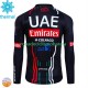 Invierno Maillot Uae Emirates 2024 Hombres N001