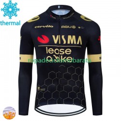 Invierno Maillot Visma Lease A Bike 2024 Hombres N001