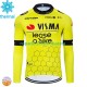 Invierno Maillot Visma Lease A Bike 2024 Hombres