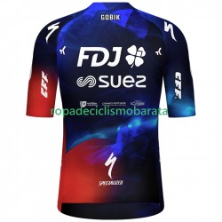 Maillot Manga Corta FDJ SUEZ 2025 Mujeres