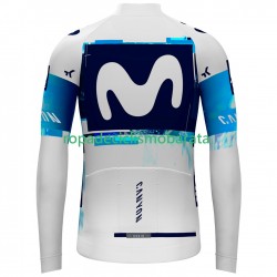 Maillot Manga Larga Movistar Team 2025 Hombres N001
