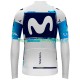 Maillot Manga Larga Movistar Team 2025 Hombres N001