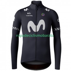 Maillot Manga Larga Movistar Team 2025 Hombres