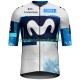 Maillot Manga Corta Movistar Team 2025 Hombres N002