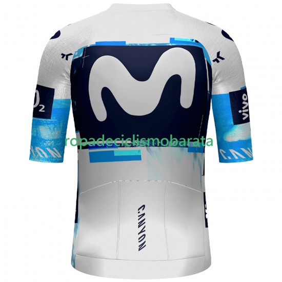 Maillot Manga Corta Movistar Team 2025 Hombres N002