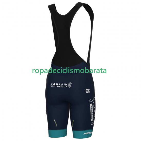Culotte con Tirantes Team Bahrain Victorious 2025 Hombres