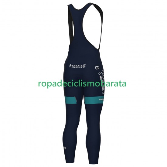 Culottes Largos con Tirantes Team Bahrain Victorious 2025 Hombres
