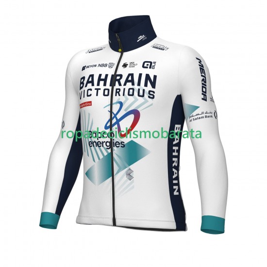 Maillot Manga Larga Team Bahrain Victorious 2025 Hombres